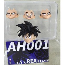 IN STOCK AH001 black hair Son Gohan head face （no hands）