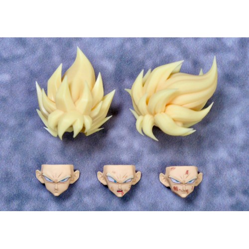 NONO Studio GM Goku head hair for BANDAI Legendary Goku or  fighter of rage goku proorder (after place order 25 days in stock)