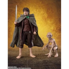 IN STOCK BANDAI SHF the lord of the rings frodo baggins and gollum action figure toy