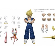 MP model MU001-A oni masked nightwalker yellow hair vegetto action figure toy early SEP release