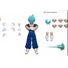 MP model MU001-B oni masked nightwalker blue hair vegetto action figure toy early SEP release