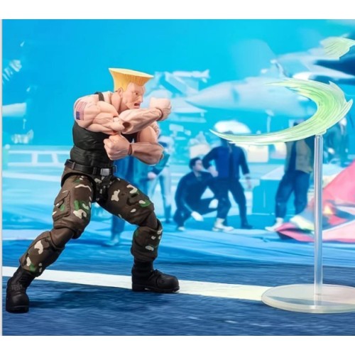 IN STOCK BANDAI SHF street fighter Guile outfit 2 action figure