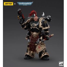 IN STOCK JOYTOY Warhammer 40,000 Black legion chosen with plasma pistol and chainaxe 1/18 action figure