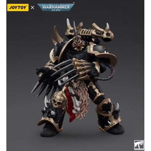 IN STOCK JOYTOY Warhammer 40,000 Black legion chosen with lightning claws 1/18 action figure