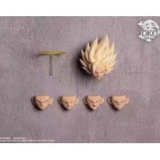 Out of stock DKO super saiyan SSJ2 Son Goku head face hair accessories Solid color 8TH OCT release