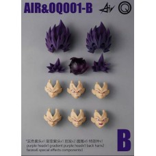 IN STOCK AIR OQ001 Ultra Ego self extreme vegeta hair head dark color B