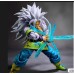IN STOCK BLACK HOLE SSJ5 white hair Goku action figure toy