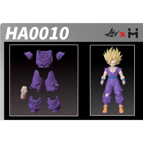 HA0010 Son Gohan damage clothing accessories (without body) IN STOCK