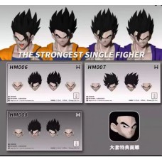 OUT OF STOCK HM 006 + 007 + 008 Mystic Son Gohan black hair head gift bouns