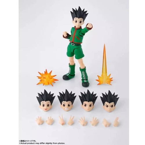 IN STOCK BANDAI SHF HUNTER×HUNTER GON FREECSS action figure toy