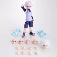 IN STOCK BANDAI SHF HUNTER×HUNTER Killua Zoldyck action figure toy