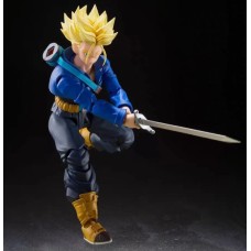 IN STOCK BANDAI SHF super saiyan Trunks the boy from the future action figure toy re-issue