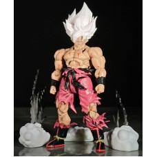 IN STOCK WY TOY WY001 battle damaged white hair Ultra instinct Goku action figure