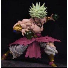 IN STOCK ZT 02B battle damage model green hair Broly with special effect big size