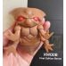 IN STOCK KW cell larva form and face pvc toy