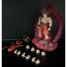 IN STOCK EC TOYS Kaiohken Goku action figure with stand