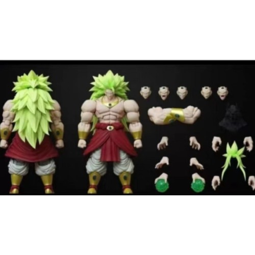 IN STOCK Beast Deities Fenrir RL003 SSJ3 Broly long hair action figure toy RESTOCK VERSION