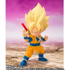 IN STOCK BANDAI SHF daima Super Saiyan Son Goku mini action figure