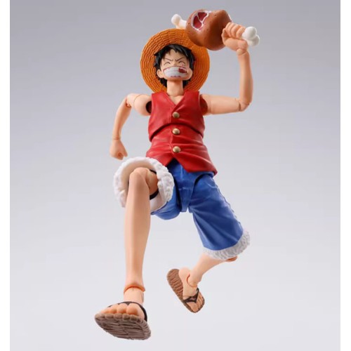 IN STOCK BANDAI SHF romance dawn MONKEY D LUFFY action figure toy