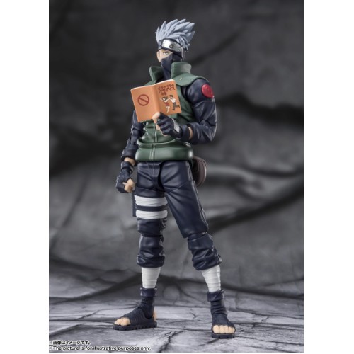 IN STOCK BANDAI SHF Naruto Shippuden Hatake Kakashi super modeling action figure toy