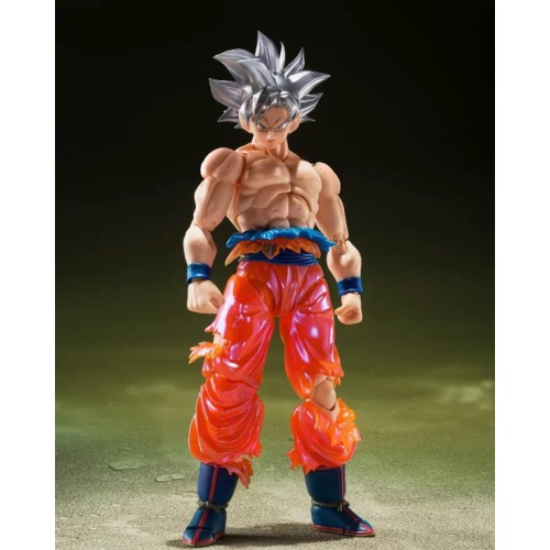 IN STOCK BANDAI TAMASHII NATIONS SHF Son goku ultra instinct limits super surpassed action figure toy