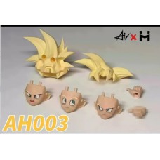 IN STOCK AH003 super saiyan Son Gohan head hair accessories