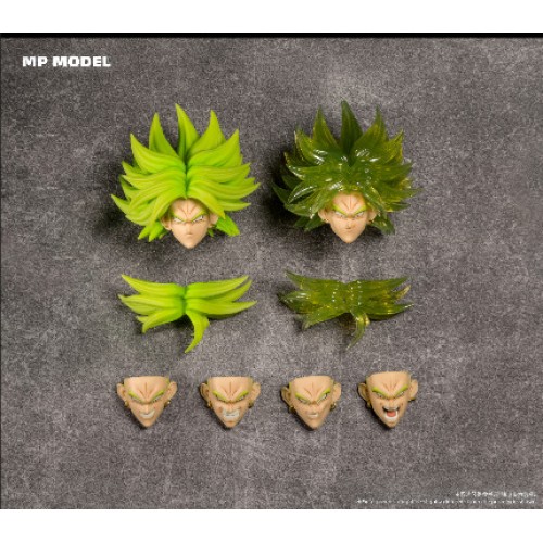 Proorder MP model Green hair face for ZT Broly 01 release in JAN