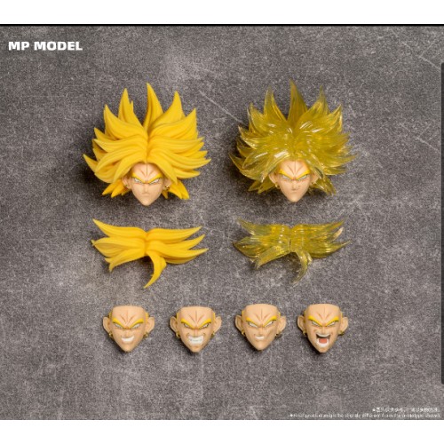 Proorder MP model Yellow hair face for ZT Broly 01 release in JAN