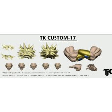OUT OF SOTCK TK custom 17 broly yellow hair face hand accessories for Demoniacal Fit BANDAI 30th DEC release