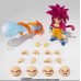 IN STOCK BANDAI SHF DAIMA SSJ4 Son Goku mini action figure