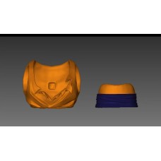 Out of stock   STOCK SM resin improve part for BANDAI 3.0 Goku (only accessories)