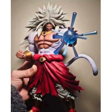 IN STOCK Kong Beast Deities 11L SSJ5 white hair Broly action figure