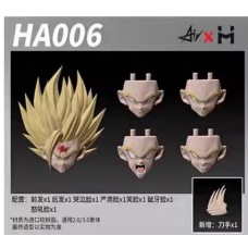 HA006 ssj2 Son Gohan solid color hair face hand accessories 20th release
