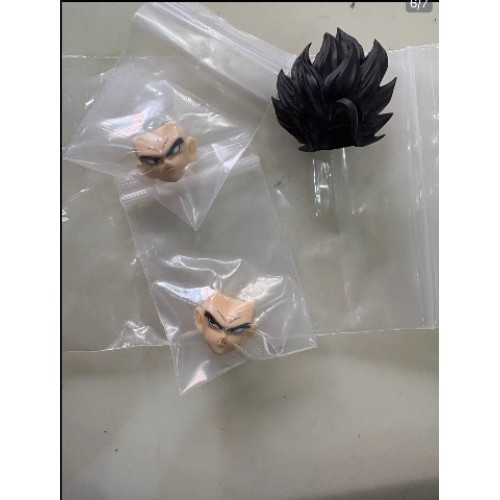 OUT OF STOCK HM Gogeta black hair face accessories