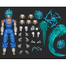 YGMW Vegetto action figure model 09B solid color 13TH FEB release