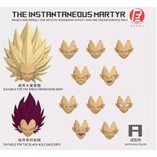 Out of STOCK RE Ultra Ego SSJ3 vegeta hair head solid color A
