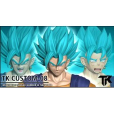 IN STOCK TK Custom Vegetto Vegetio blue head hair accessories solid color